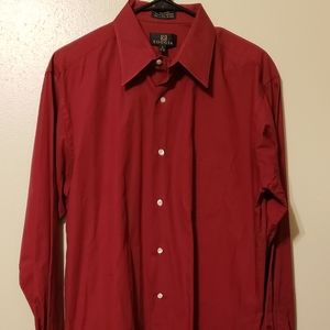 Foggia mens dress shirt size L gently used